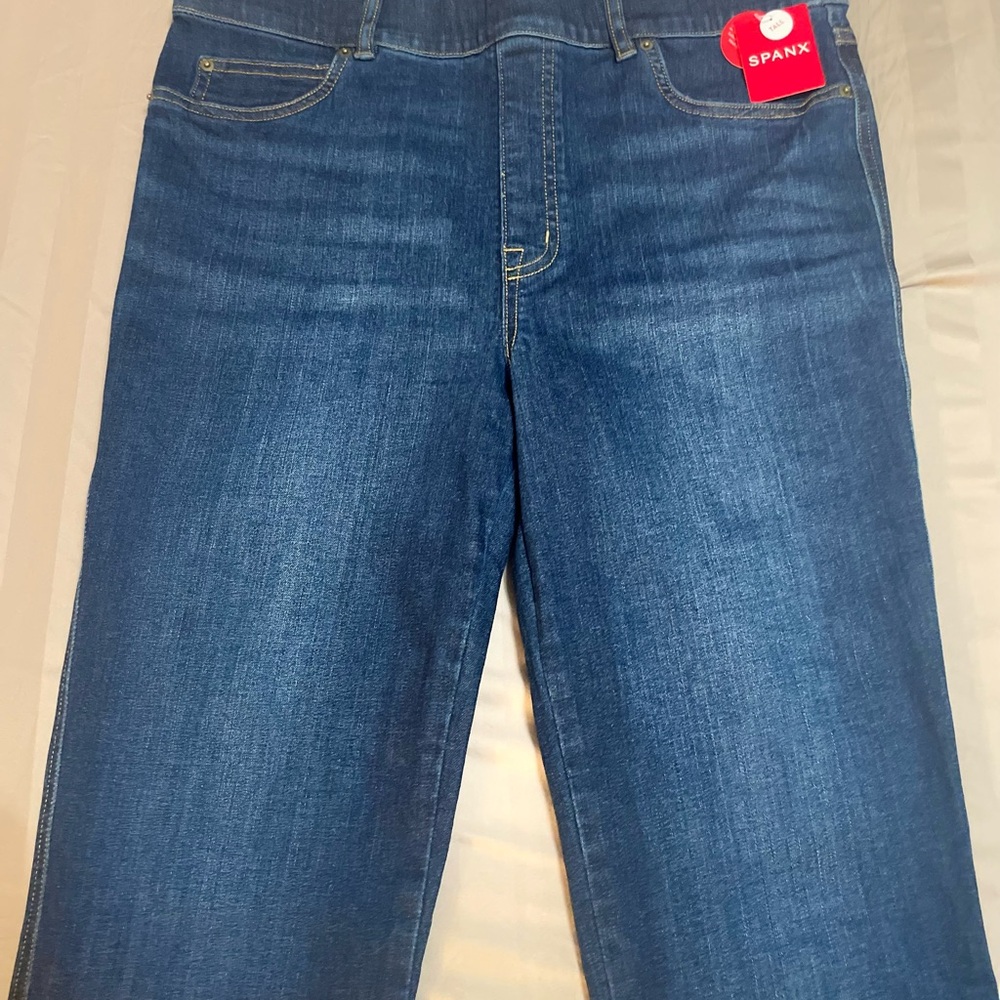 SPANX Midnight Shade Flare Jeans NWT
